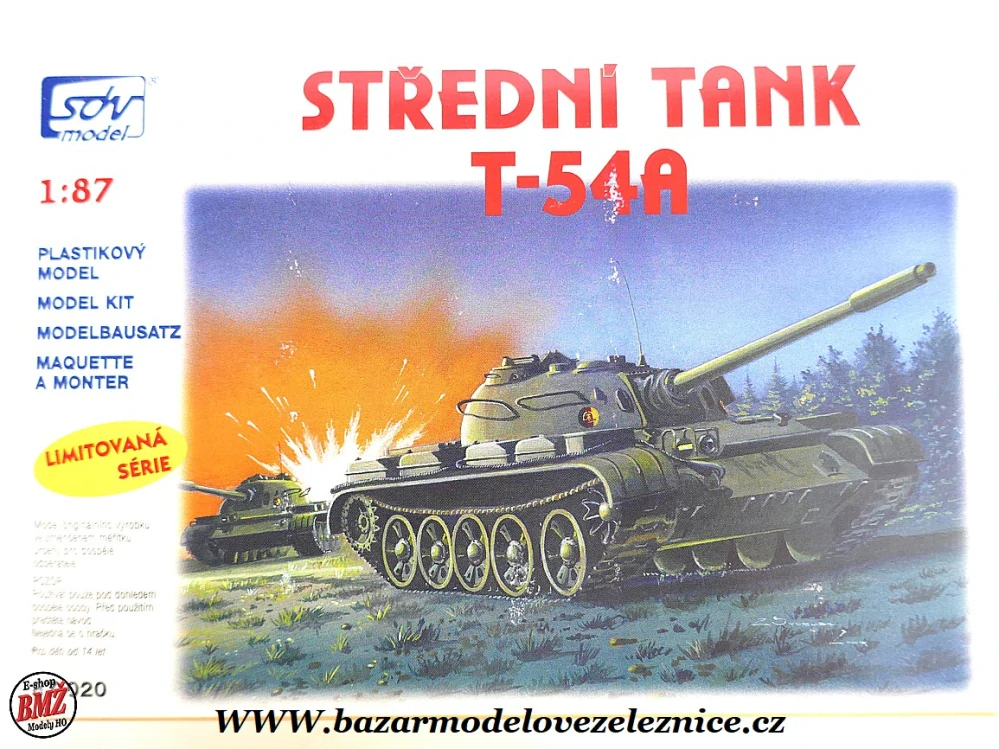 SDV - Střední tank T54A - HO