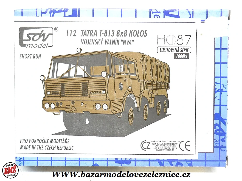 SDV - Tatra T 813 8x8 kolos - HO