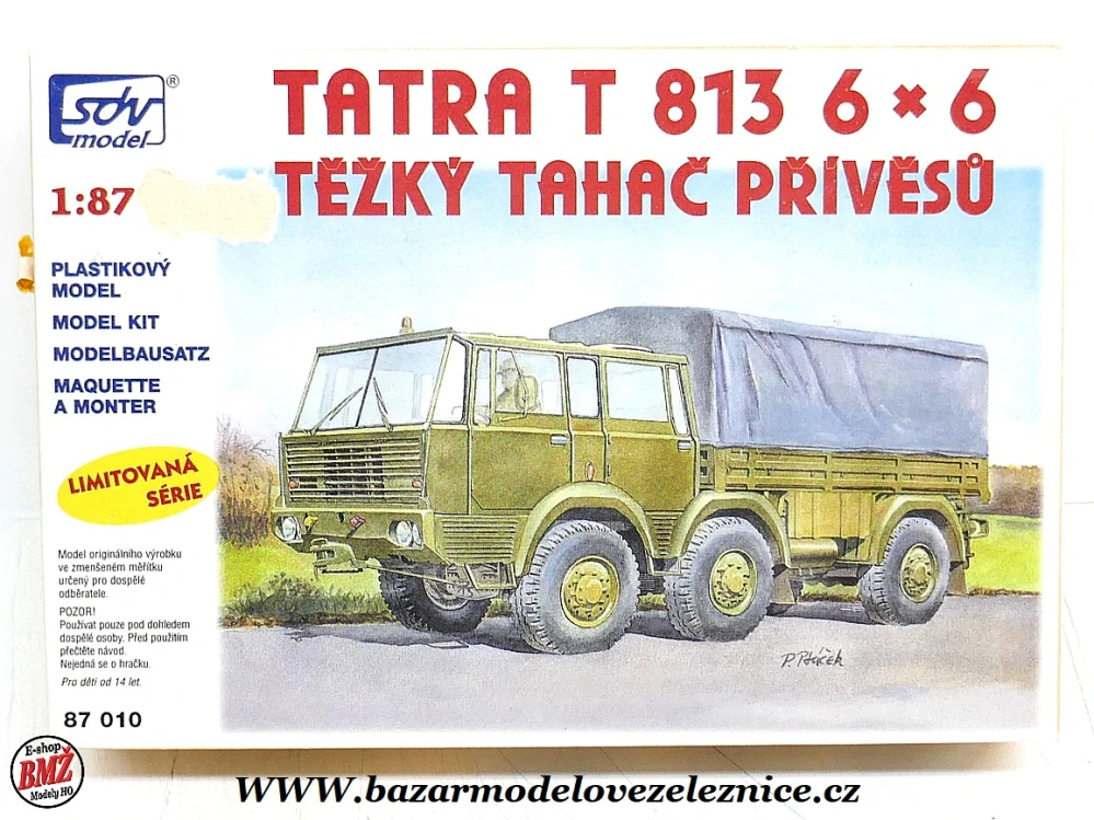 SDV - Tatra T 813 6x6 tahač přívěsů - HO