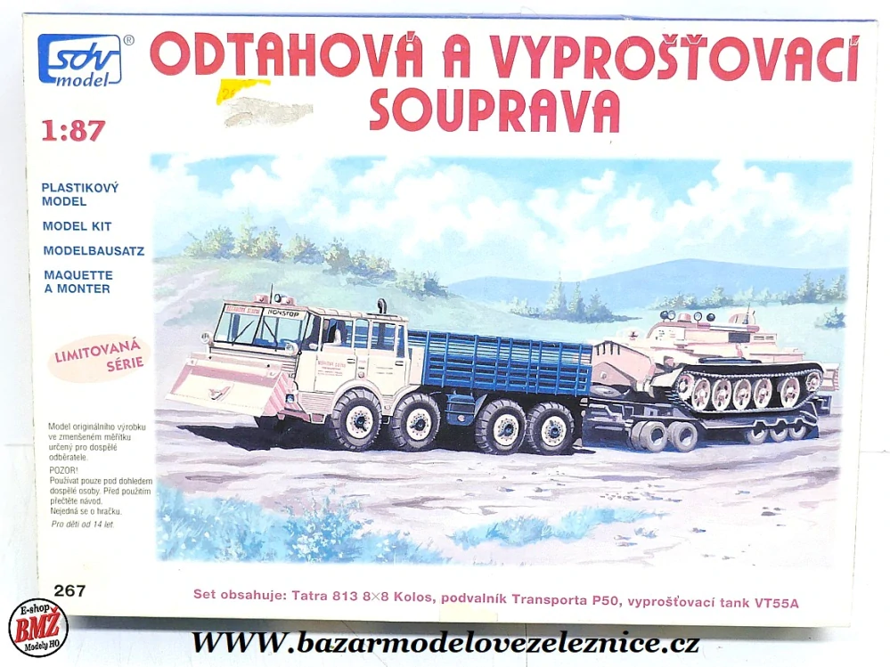 SDV - Tatra odtahová a vyproštovací souprava - HO
