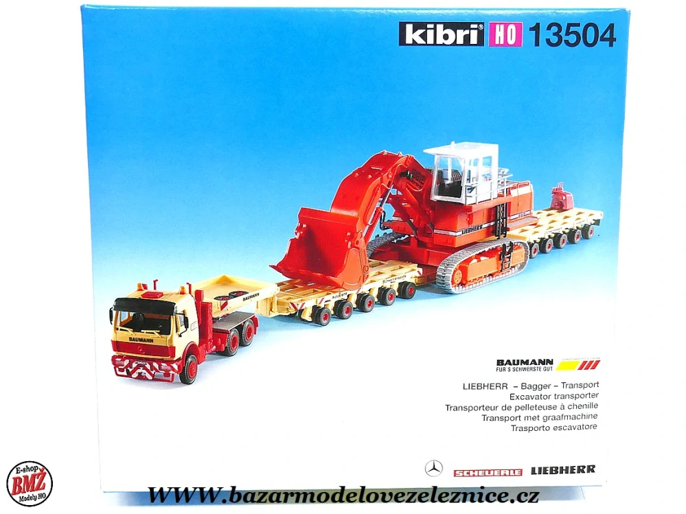 Kibri - Baumann Liebherr transport bagru - HO