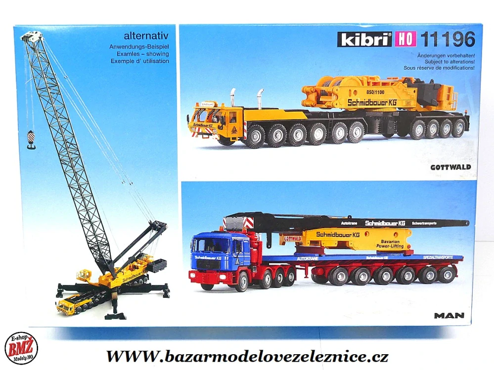 Kibri -Set jeřáb Gottwald AK 880 - HO