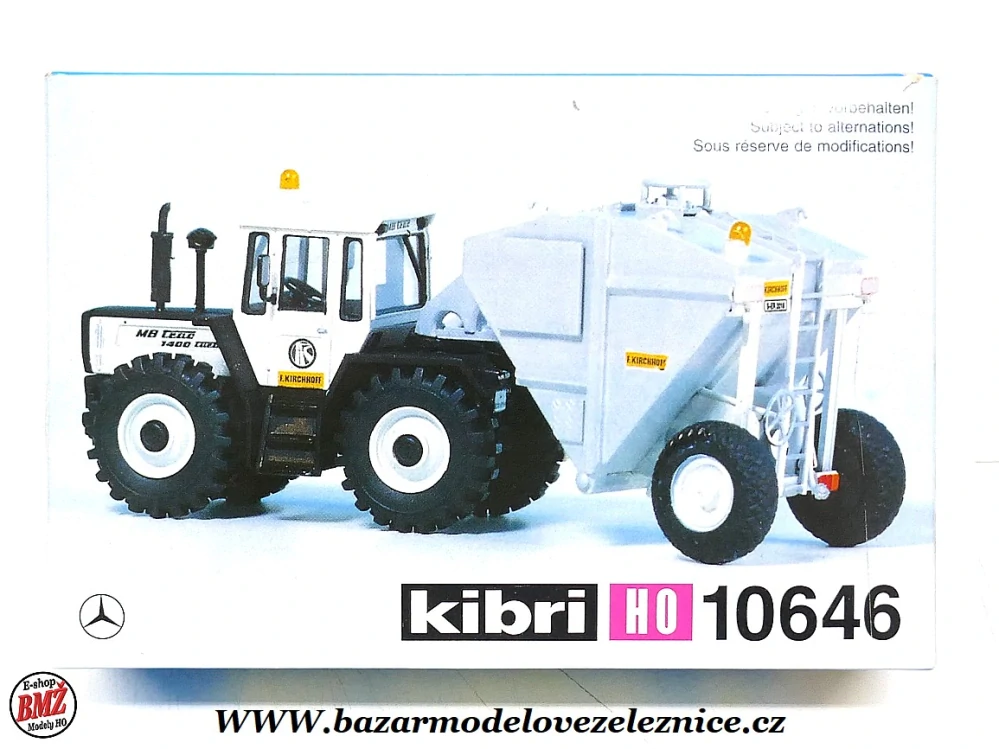 Kibri - Mercedes traktor silo - HO