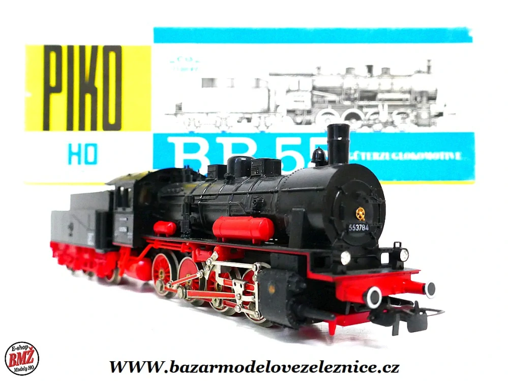Piko DDR - DC - Parní lokomotiva BR 55 3784 DR - HO