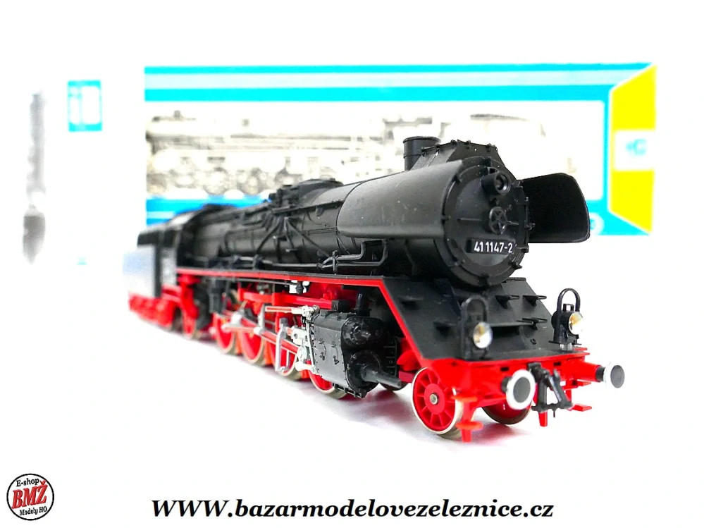 Piko DDR - DC - Parní lokomotiva BR 41 1147 DR - HO