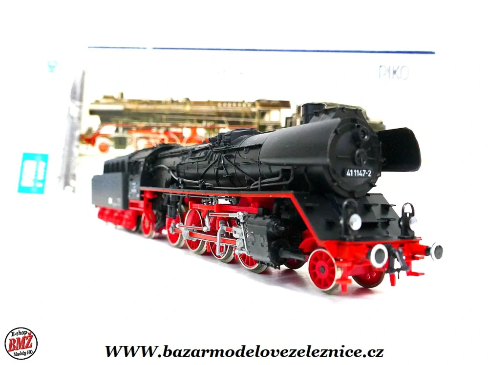 Piko DDR - DC - Parní lokomotiva BR 41 1147 DR - HO