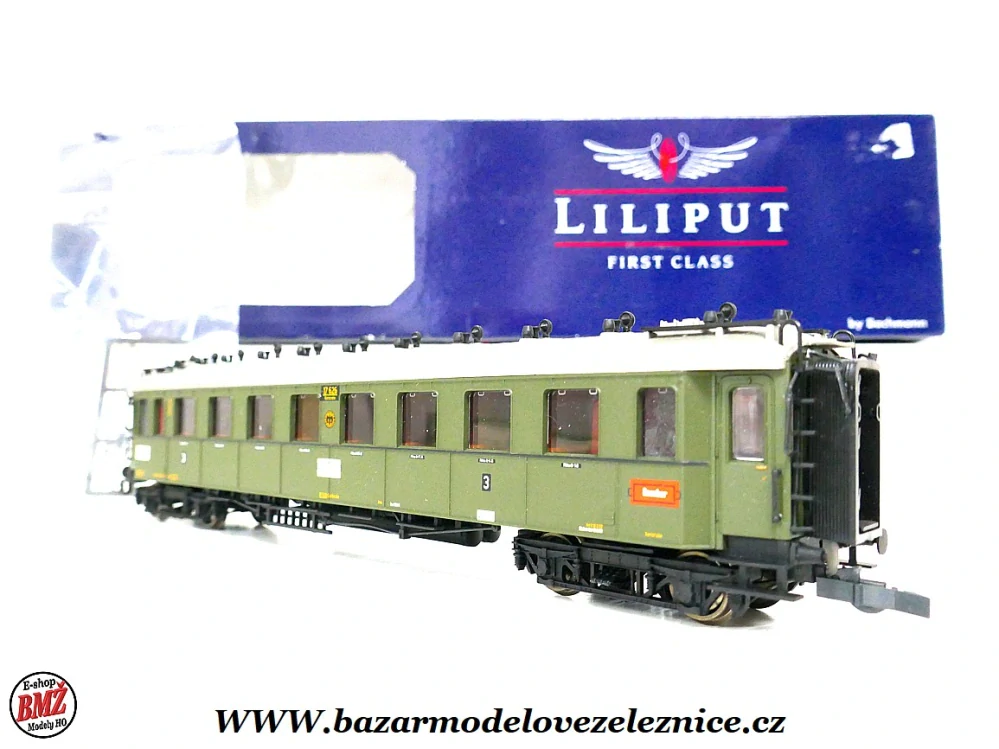 Liliput - Osobní vůz 3 tř. DRB - HO