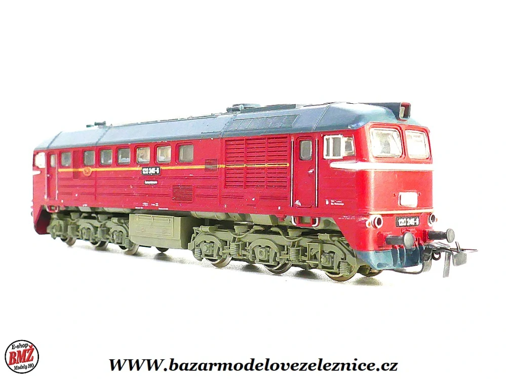 Piko DDR - DC - Dieselová lokomotiva BR 120 245 DR - HO