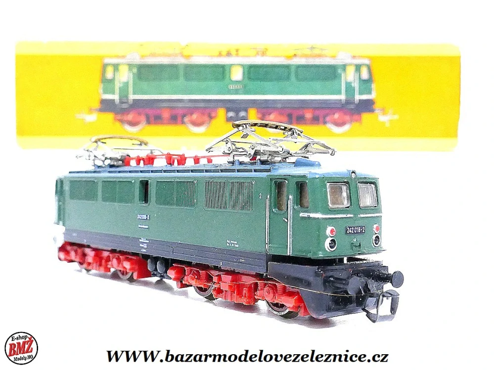 Zeuke - Elektrická lokomotiva BR 242 018 DR - TT