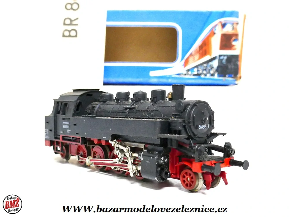 BTTB - Parní lokomotiva BR 86 1615 DR - TT