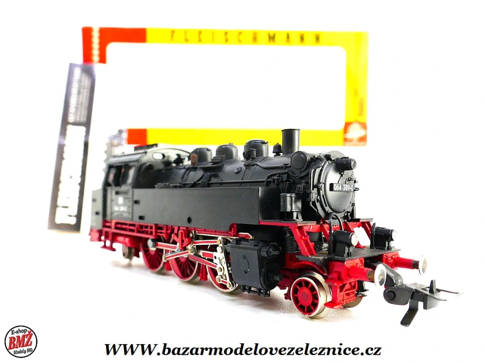 Fleischmann - DC - Parní lokomotiva BR 64 485 DR - HO