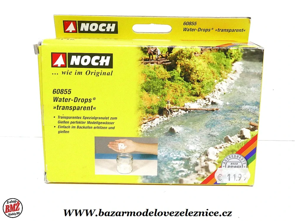 NOCH - Granule pro tvorbu vodní plochy - transparentní - HO - TT