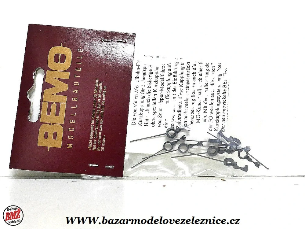 Bemo -Adapter pro 2 osé vozy 10 ks - HOm