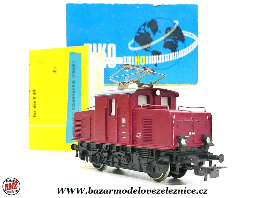 PIKO DDR - DC - Elektrická lokomotiva E 69 05 DB -HO