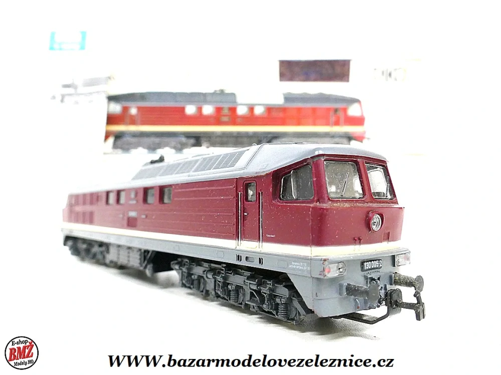 Piko DDR - DC - Dieselová lokomotiva BR 130 005 DR - HO