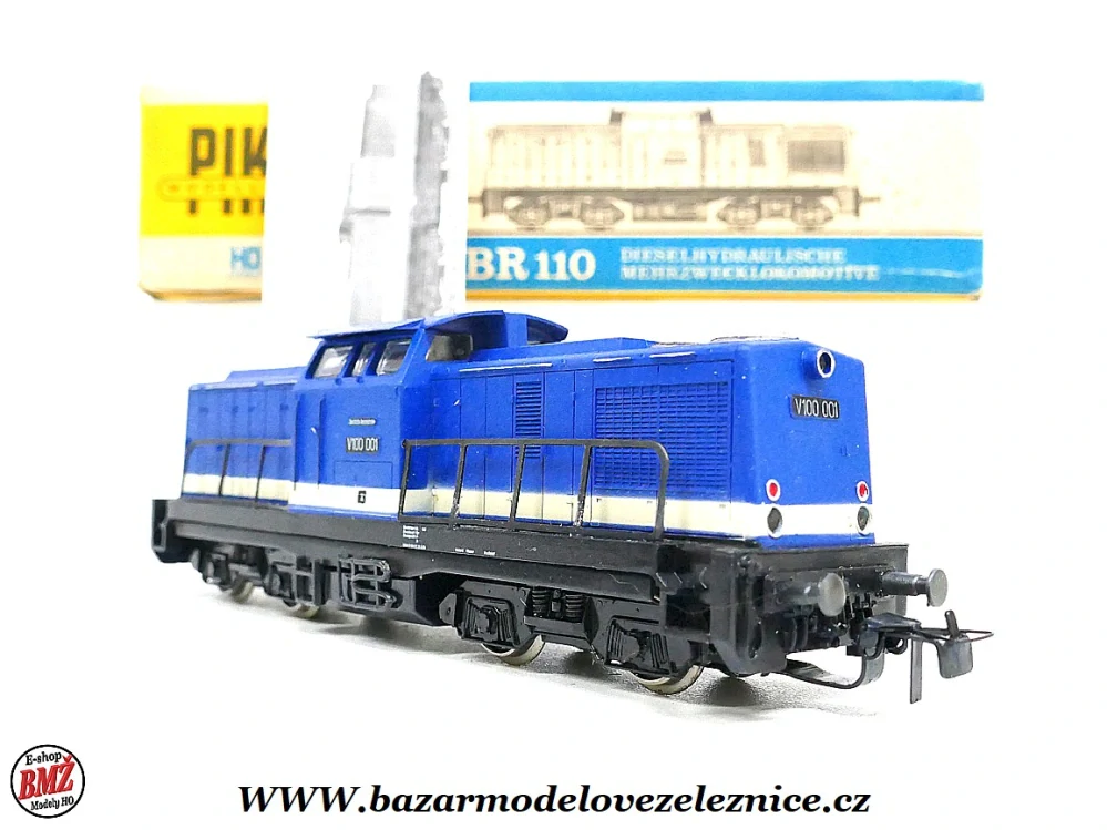 Piko DDR - DC - Dieselová lokomotiva V 100 001 DR - HO
