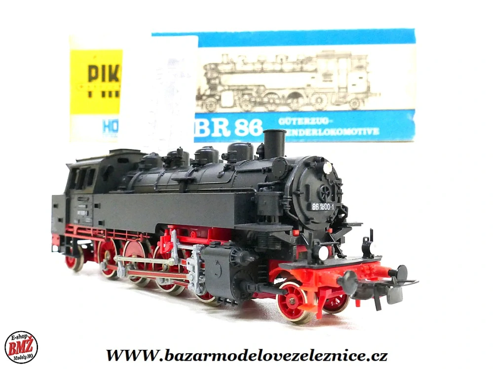 Piko DDR - DC - Parní lokomotiva BR 86 1800 DR - HO