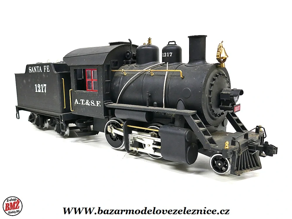 LGB - DCC + kouř - Parní lokomotiva ATSF Santa Fe - G