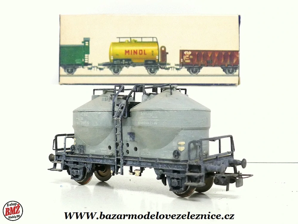 Piko DDR - Vůz na cement DR patina - HO