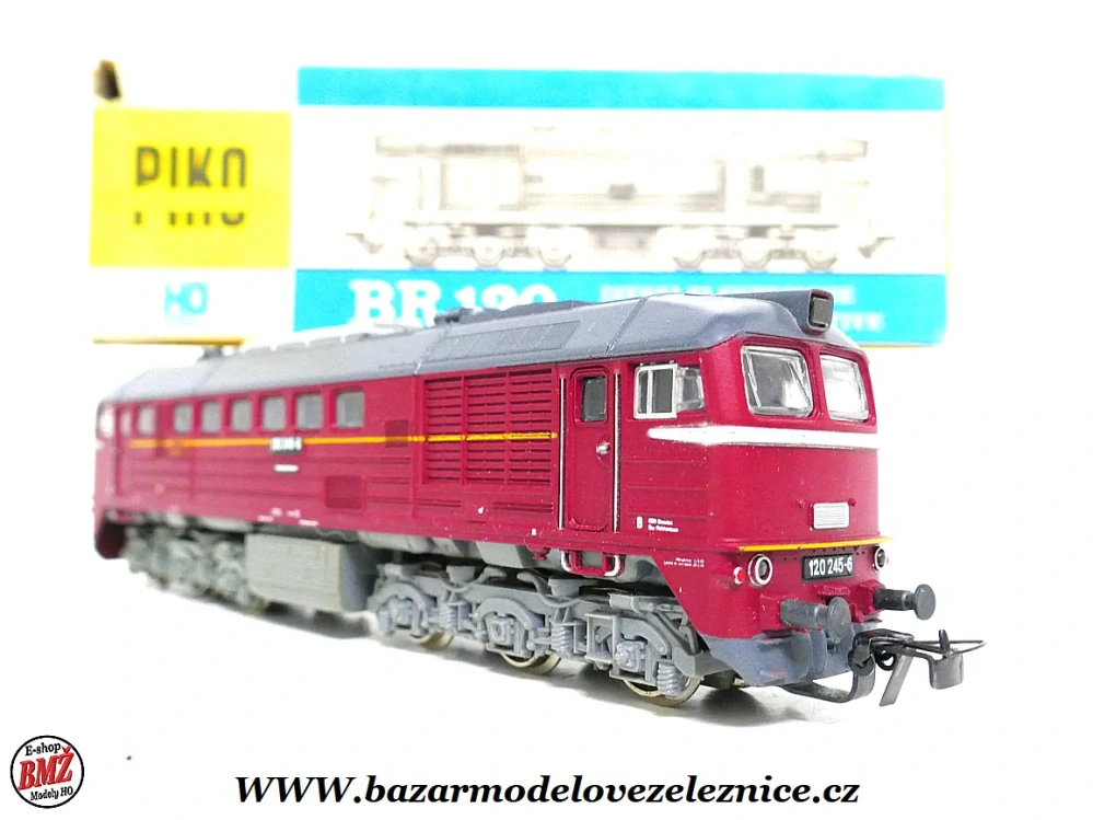 Piko DDR - DC - Dieselová lokomotiva BR 120 245 DR - HO