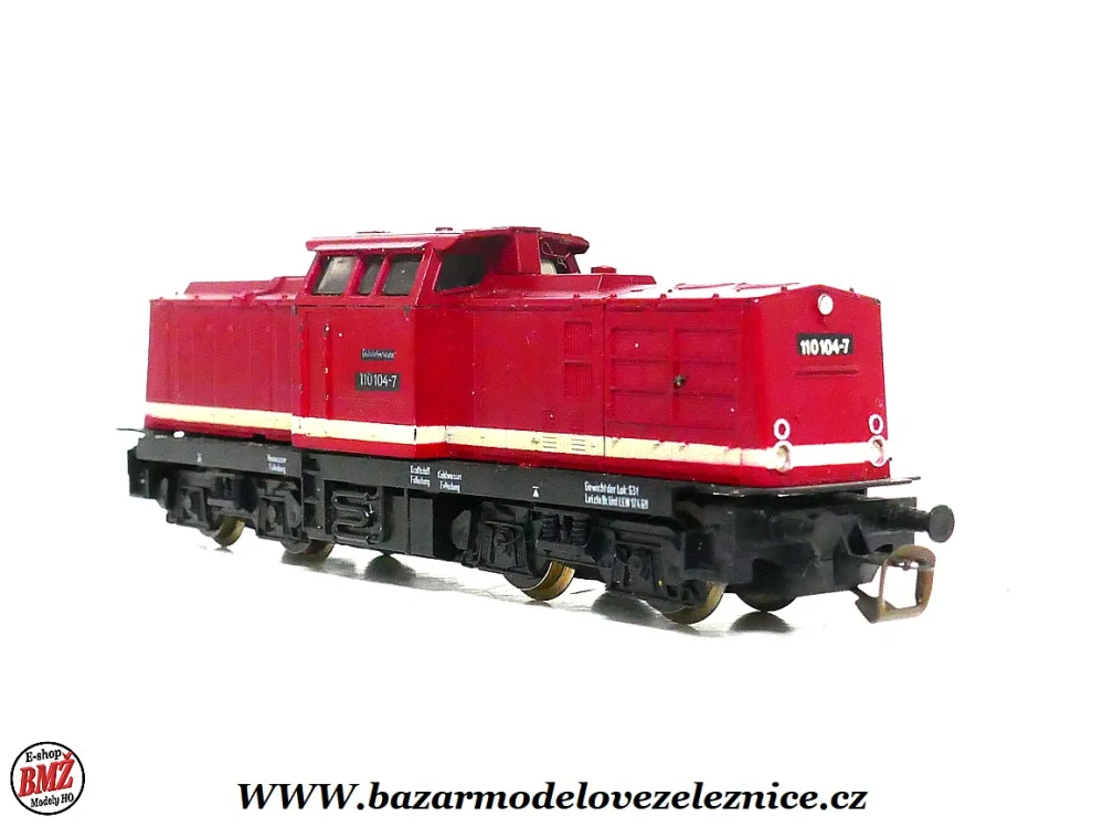 BTTB - Dieselová lokomotiva BR 110 104 DR - TT