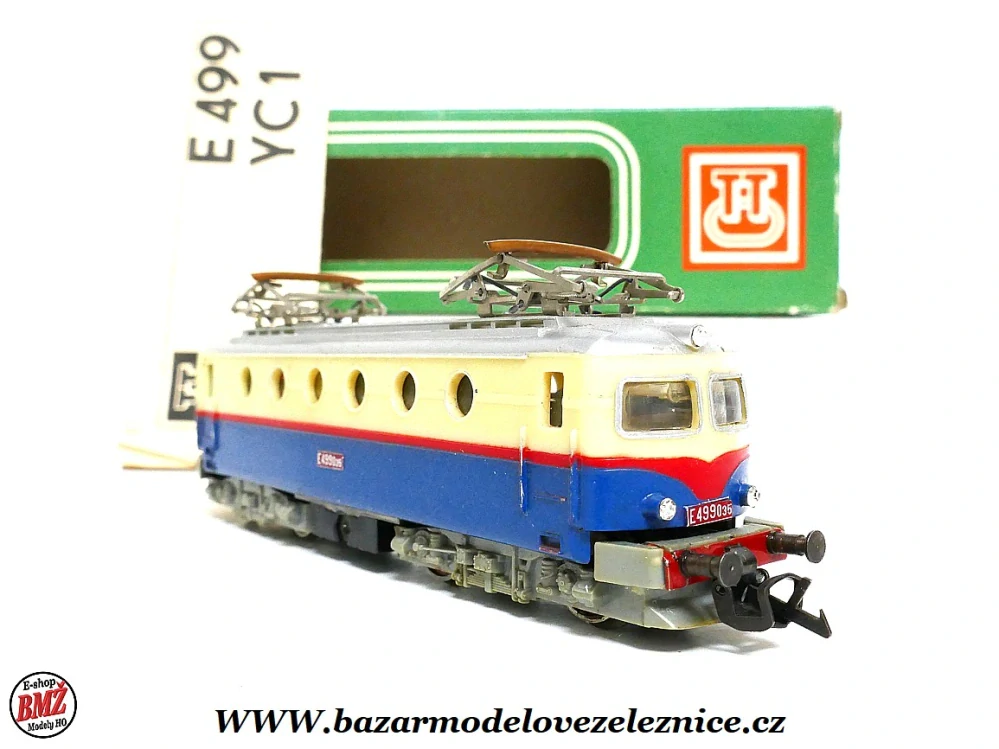 BTTB - Elektrická lokomotiva E 499 ČSD - TT