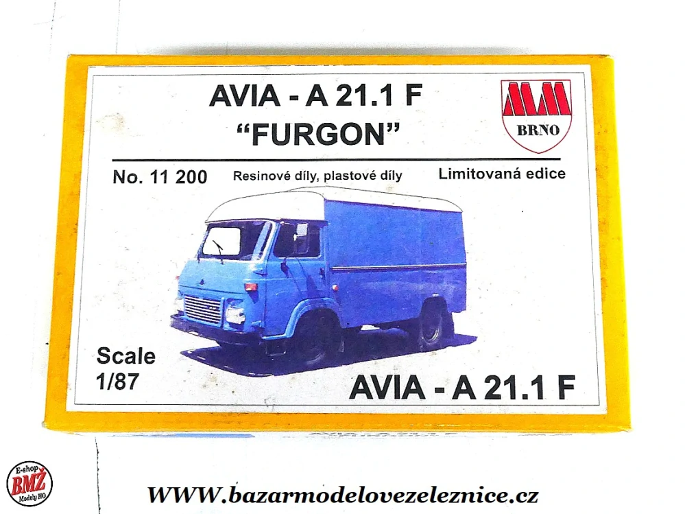 MM Brno - Avia A21 Furgon stavebnice - HO