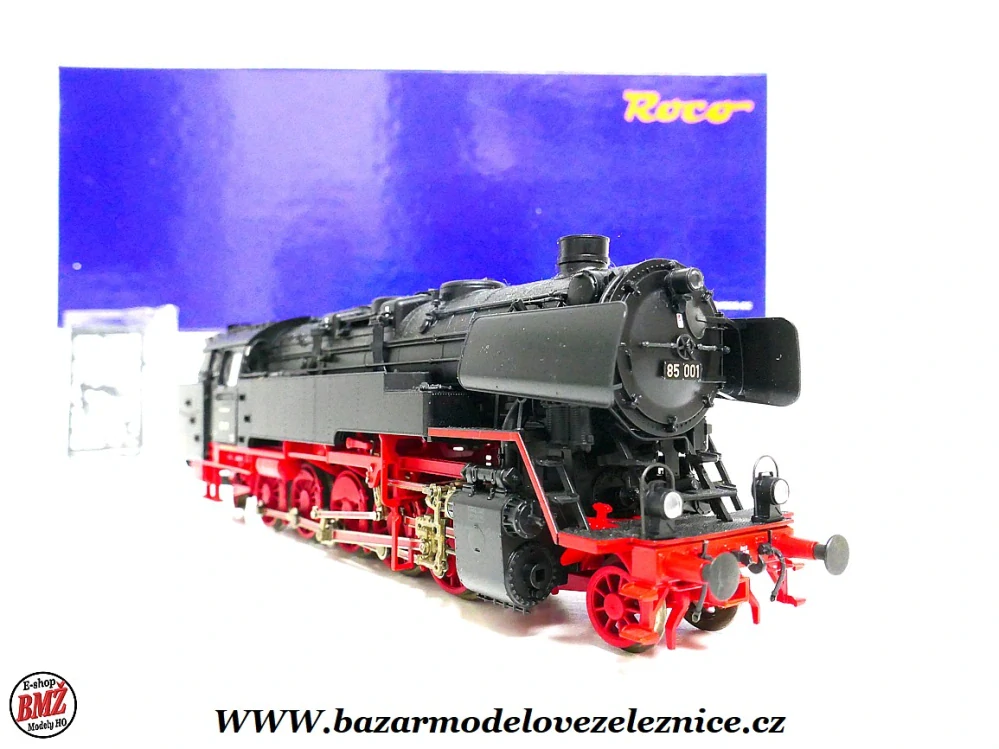 Roco -DCC + ZVUK + KOUŘ - Parní lokomotiva BR 85 001 DB - HO
