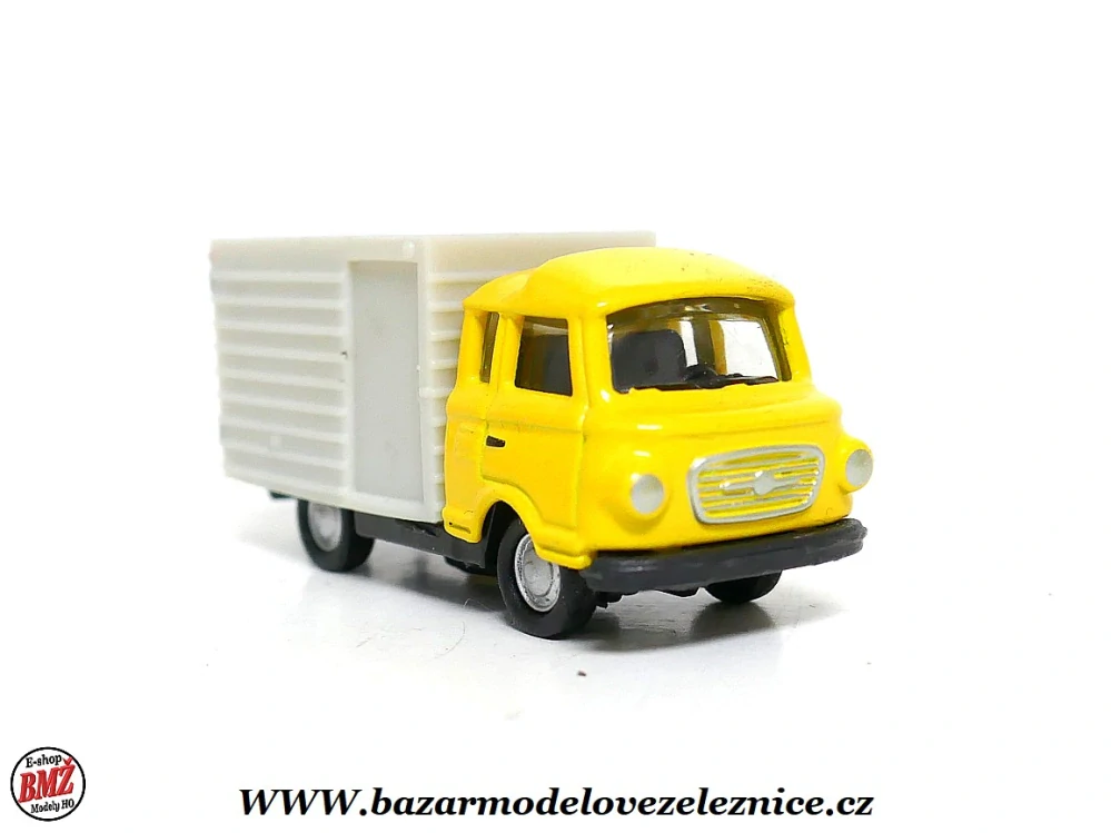 ? - Barkas skříň - kovový model - HO