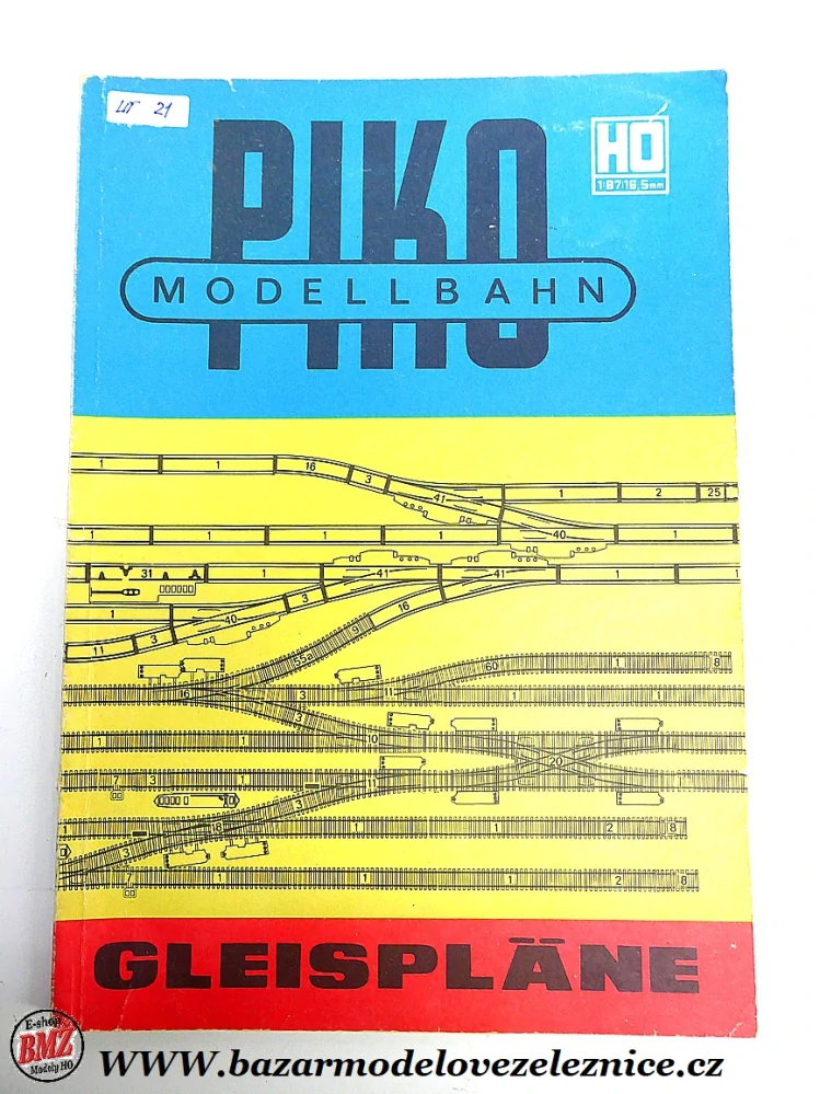 Piko DDR - 50 Plánů kolejišť - HO