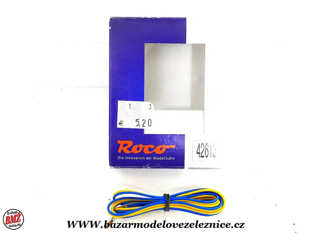 Roco - Napájecí kabel pro 2 kolejnice, univerzální - HO - TT