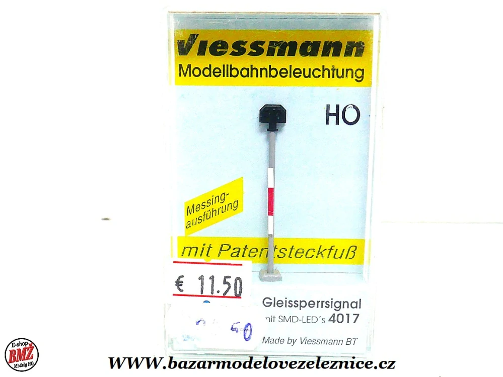 Viessmann - Navěstidlo-uzávěra koleje-vysoký- HO