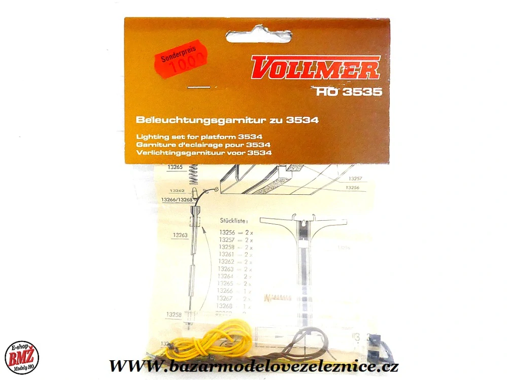 Vollmer - Osvětlení nástupiště - HO