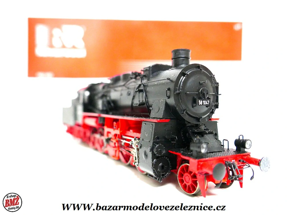 Rivarossi - DSS - Parní lokomotiva BR 58 1040 DR - HO