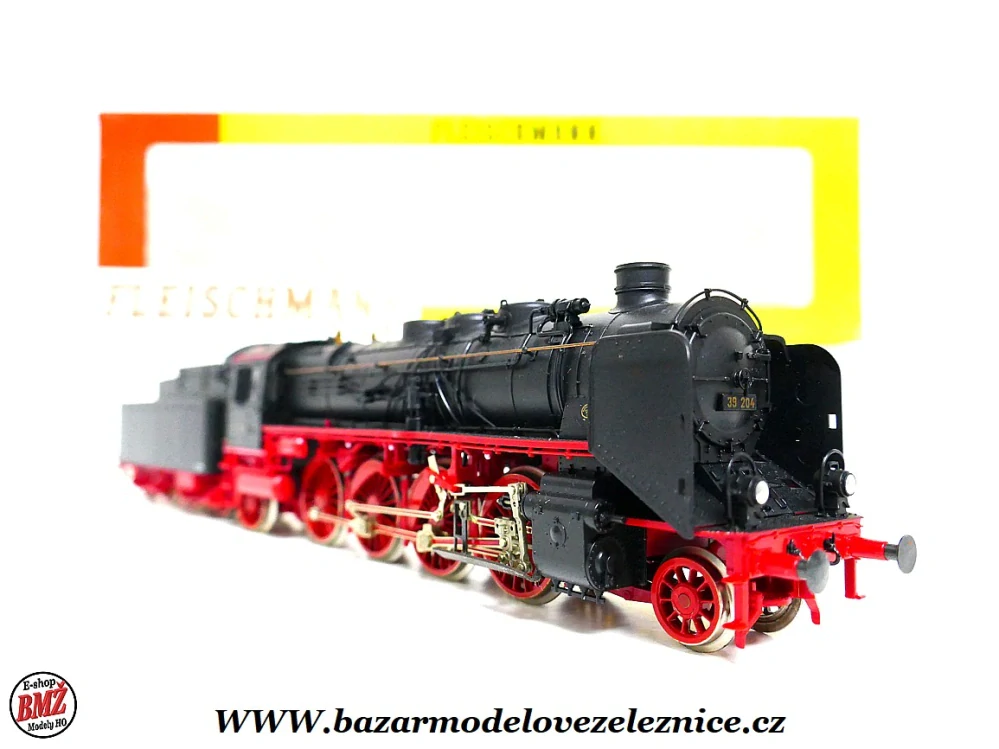Fleischmann - DC - Parní lokomotiva BR 39 204 DRG - HO