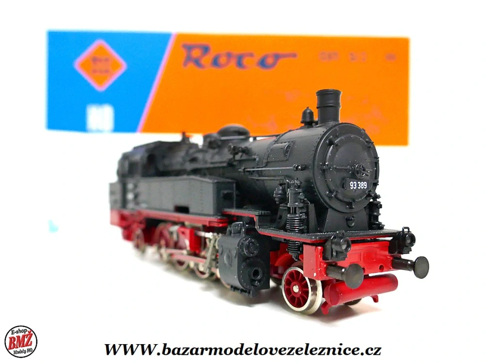 Roco -DC - Parní lokomotiva BR 93 389 DB - HO