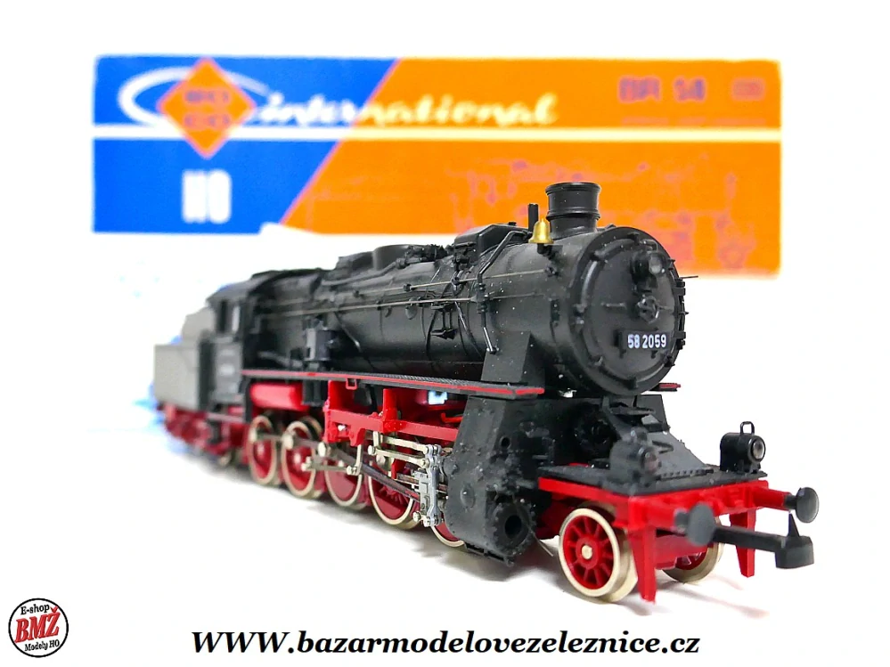 Roco -DC - Parní lokomotiva BR 58 2059 DB - HO