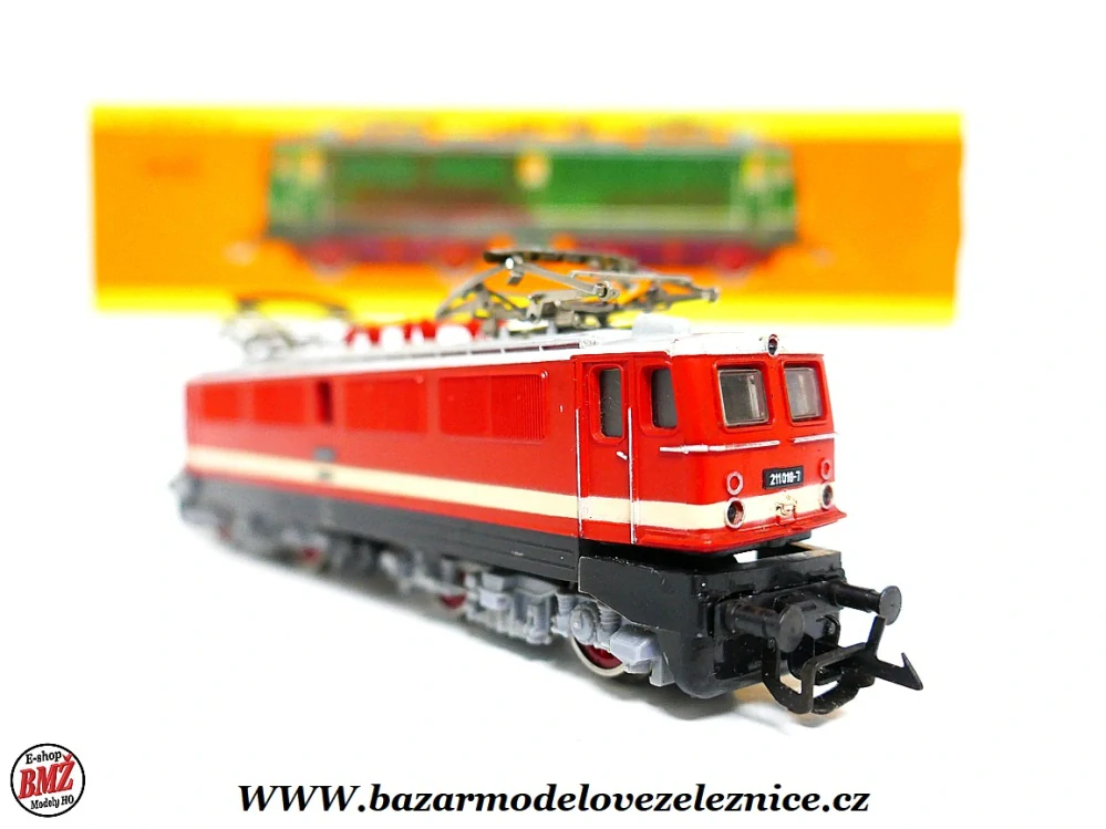 Zeuke - Elektrická lokomotiva BR 211 010 DR - TT