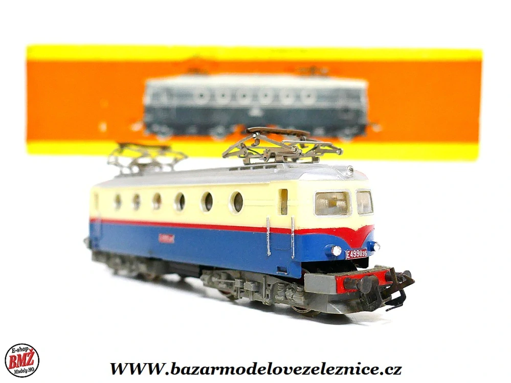 Zeuke - Elektrická lokomotiva E 499 001 ČSD - TT