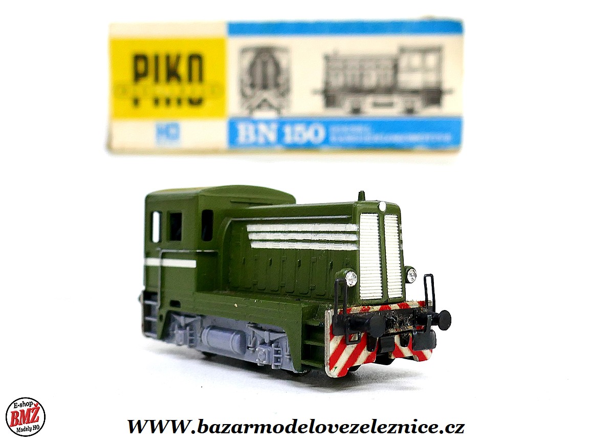 PIKO DDR - DC - Dieselová lokomotiva BN 150 ČSD - HO