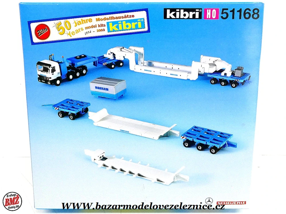 Kibri - Mercedes Actros 4 přeprava - HO