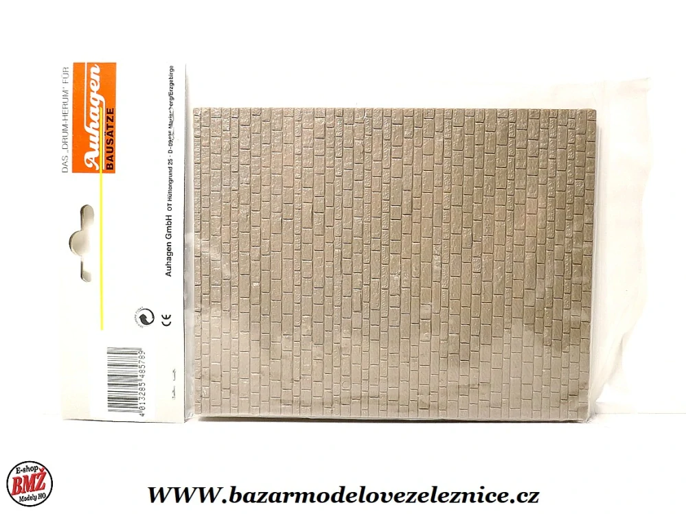 Auhagen - zeď kamenná 150x120mm 2ks