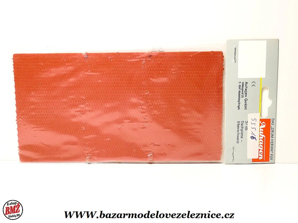 Auhagen - střecha 2 ks/bal / plast 10x20cm