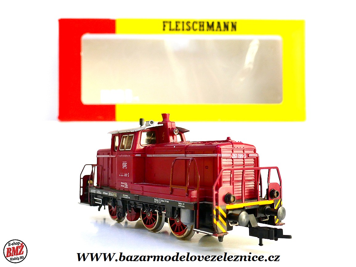FLEISCHMANN - DC - Dieselová lokomotiva BR 261 199 DB - HO