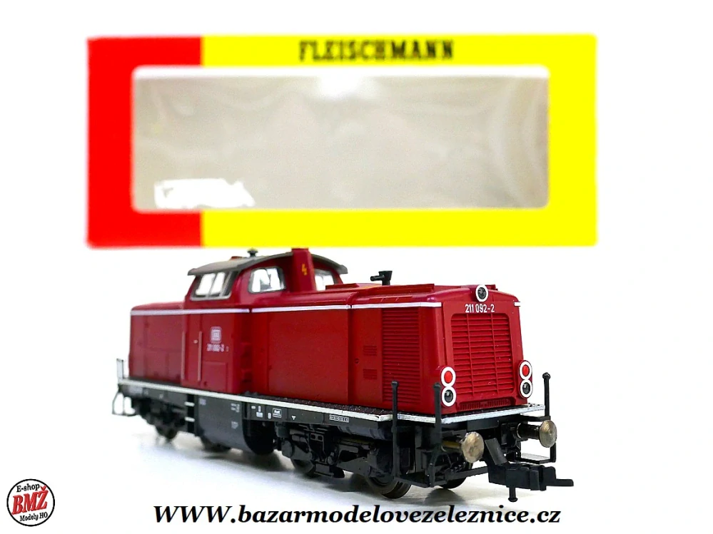 FLEISCHMANN - DC - Dieselová lokomotiva BR 211 092 DB - HO