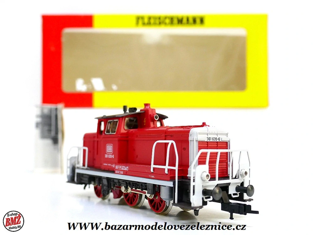 FLEISCHMANN - DC - Dieselová lokomotiva BR 361 635 DB - HO