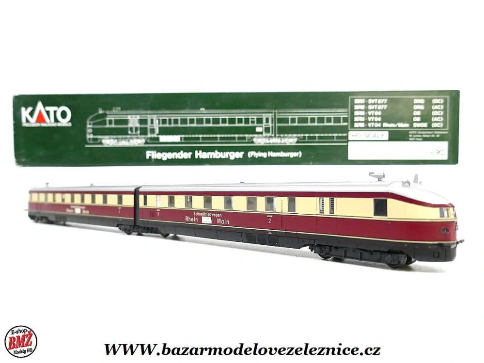 Kato - DSS - Motorová souprava VT 04 Rhein Main SWDE - HO