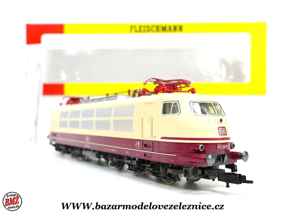 Fleischmann - DC - Elektrická lokomotiva BR 103 128 DB - HO