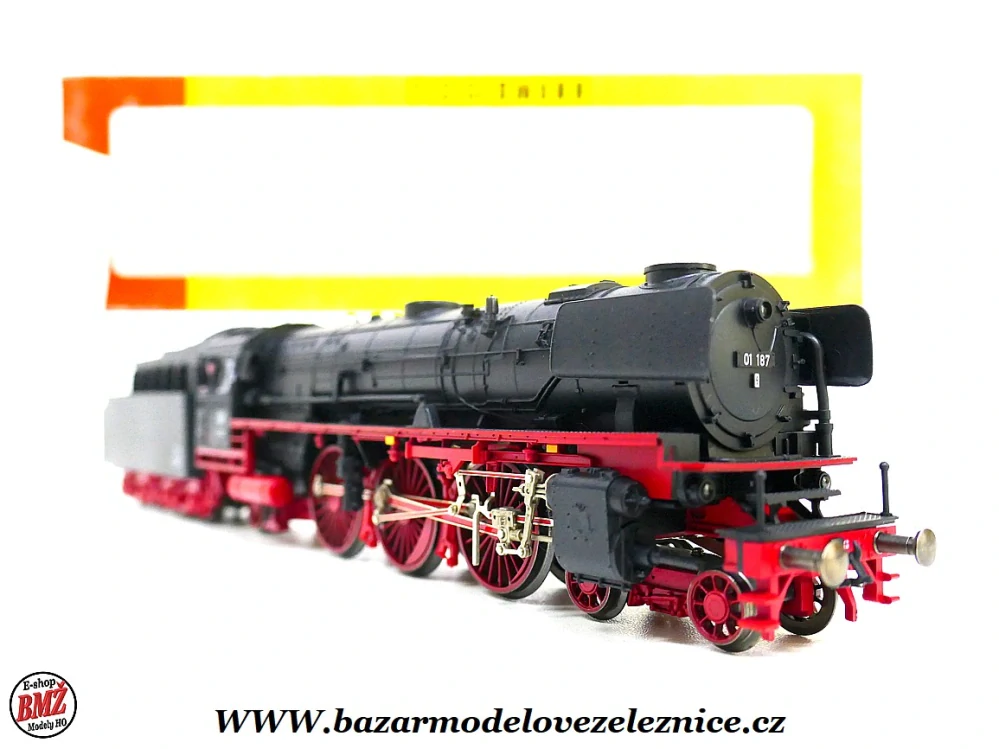 Fleischmann - DC - KOUŘ - Parní lokomotiva BR 01 187 DB - HO