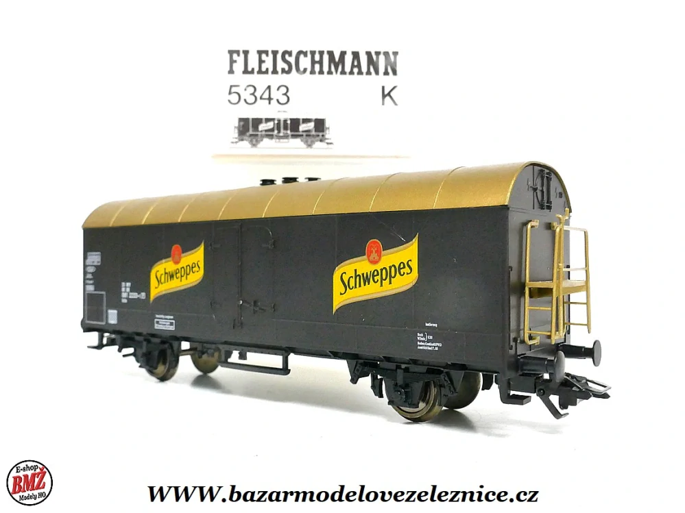 Fleischmann - Chladírenský vůz DB SCHWEPPES - HO